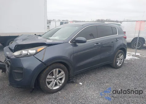 2017 Kia Sportage Lx from USA, damaged, VIN KNDPM3AC4H7123753